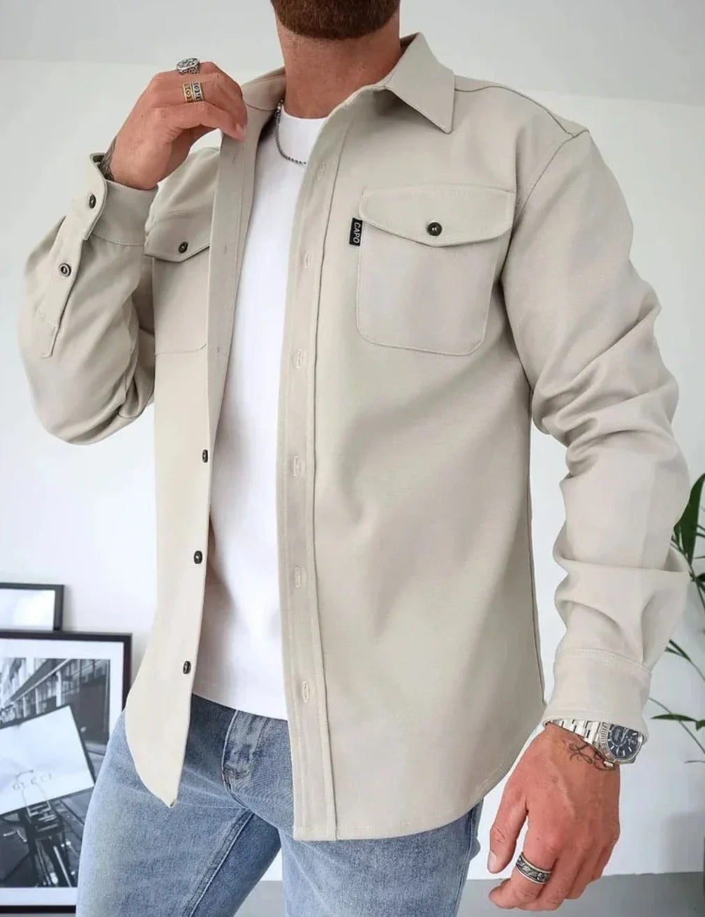 Josh | Casual Veste Chemise